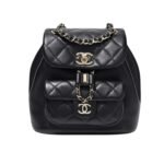 Chanel Mini Duma Backpack Black 20Cm As2908 B09750 94305