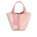 Hermes Picotin Lock 18 Pocket Bag Light Pink 18Cm