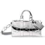 Louis Vuitton Keepall Bandoulière 25 Silver 25Cm