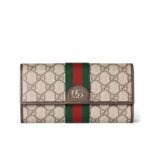 Gucci Ophidia Continental Wallet Brown 19Cm 838485 Fae0L 9746