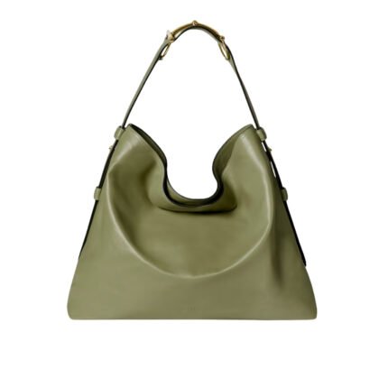 Gucci Beatrix Large Tote Bag Sage Green Leather 40Cm ‎850546 Aafk4 3920