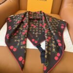 Louis Vuitton X Takashi Murakami Monogram Cerise Square 90 Brown 90Cm M96094 - Image 3