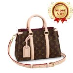 [Super Vip 1:1] Louis Vuitton Soufflot Bb Monogram Canvas Pink 29Cm M44815