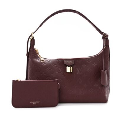 Louis Vuitton Sac Sport Monogram Empreinte Red Wine 27Cm M46674