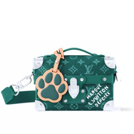 Louis Vuitton Soul Trunk Bag Green 19Cm M12686