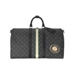 Louis Vuitton Keepall Bandoulière 50 Mon Monogram 50Cm Black P01950