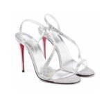 Christian Louboutin Rosalie Strass Silver 3220624S265