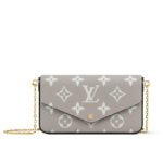 Louis Vuitton Félicie Pochette Monogram Grey 21Cm M82610