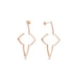 Louis Vuitton Ombre Blossom Xl Hoops Pink Gold Q06969