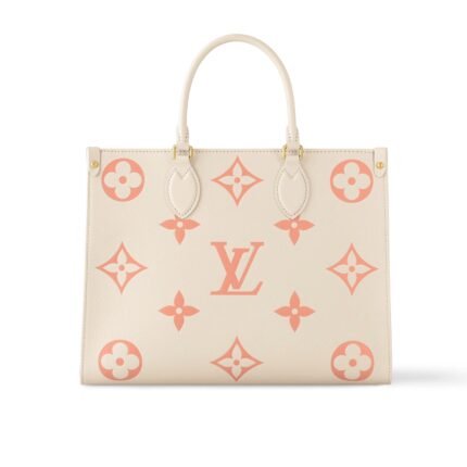 Louis Vuitton Onthego Mm Bag Rose Trianon Pink 35Cm M21575