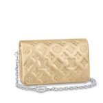Louis Vuitton Pochette Coussin Monogram Gold 20Cm M80999