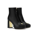 Louis Vuitton Swing Platform Ankle Black 1Aiczx