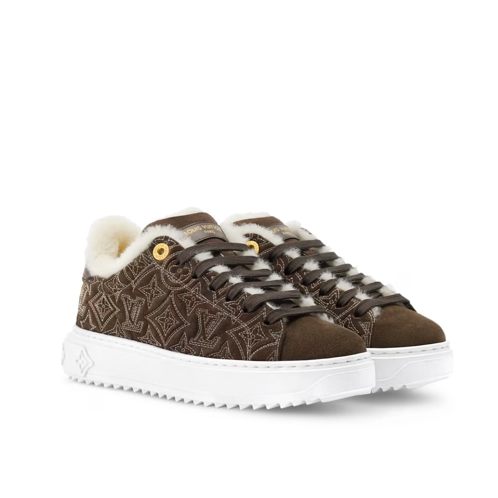 Thumbnail-6-15 Louis Vuitton Time Out Trainers Brown 1Aidic - Image 1