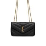 Saint Laurent Loulou Small In Matelassé 24Cm 801437Aaeax1000