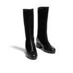 Chanel Métiers Dart High Boots Black G46591 B21102 94305