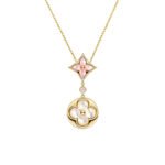 Louis Vuitton Colour Blossom Necklace Gold Q94355