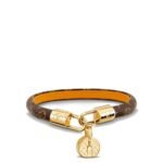 Louis Vuitton Tribute Charm Bracelet Brown M6442E