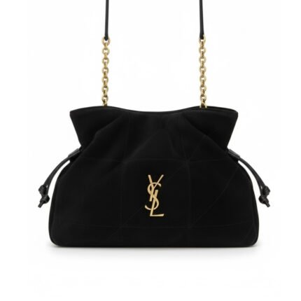 Saint Laurent Jamie Shoulder Pouch In Black 26Cm