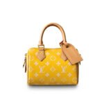 Louis Vuitton Nano Speedy Yellow 16Cm