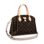 Louis Vuitton Rivoli PM Monogram Coated Canvas Brown 25Cm M44543