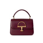 Gucci Siena Small Top Handle Bag Burgundy 19Cm