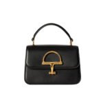 Gucci Siena Small Top Handle Bag Black Leather 19Cm 855536 AAFKB 1000