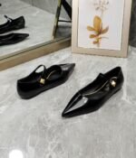Valentino Garavani Tiptoe Patent Leather Ballet Flats Black 2W2S0Gc3Eru0No - Image 3