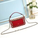 Valentino Garavani Locò Small Toile Iconographe Shoulder Bag Red 20Cm B0L97JSQJ4A - Image 3