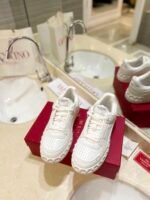 Valentino Garavani Freedots Low Top Sneaker In Calfskin White 4Y2S0H43Rdg 0Bo - Image 8