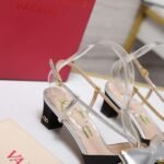 Valentino Bowow Slingback Pumps Black 6W2S0Lb6Qlj R1V - Image 8