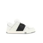 Valentino Garavani Open Skate Sneaker White And Black