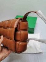 Bottega Veneta Padded Intreccio Leather Bag Caramel 22Cm 591970Vcqr19850 - Image 4