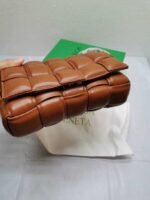Bottega Veneta Padded Intreccio Leather Bag Caramel 22Cm 591970Vcqr19850 - Image 8