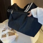 Chanel Denim Timeless Cc Tote Blue 36Cm - Image 7