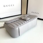Gucci Marmont Mini Bag Grey 26 cm 446744 UM8AN 1711 - Image 3
