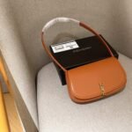Saint Laurent Mini Voltaire In Box Orange 21cm - Image 2