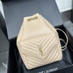 Saint Laurent Mini Joe In Lambskin Cream 19Cm - Image 2
