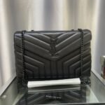 Saint Laurent Loulou Medium Black 32cm 574946dv7281000 - Image 2