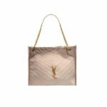 Saint Laurent Medium Niki Shopping Bag Beige 33Cm