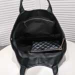 Saint Laurent Icare Maxi Shopping Bag Lambskin Black 58cm - Image 8