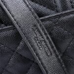 Saint Laurent Envelope Small Mirror Effect Black 21Cm - Image 3