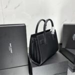 Saint Laurent Sac De Jour In Smooth Baby Black 26cm - Image 3
