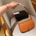 Saint Laurent Mini Voltaire In Box Orange 21cm - Image 3