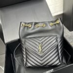 Saint Laurent Joe Backpack Black 22cm - Image 3