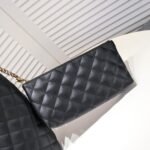 Saint Laurent Icare Maxi Shopping Bag Lambskin Black 58cm - Image 7