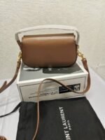 Saint Laurent Mini Voltaire Bag Dark Cork 21cm 7796420SX0W2760 - Image 5