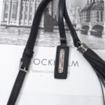 Saint Laurent Lou Camera Bag Silver Metal Black 23Cm - Image 4