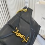 Saint Laurent Puffer Small Black 28cm 5774761el071000 - Image 4