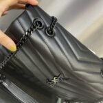 Saint Laurent Loulou Medium Black 32cm 574946dv7281000 - Image 4