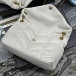 Saint Laurent Puffer Medium White 35Cm - Image 6